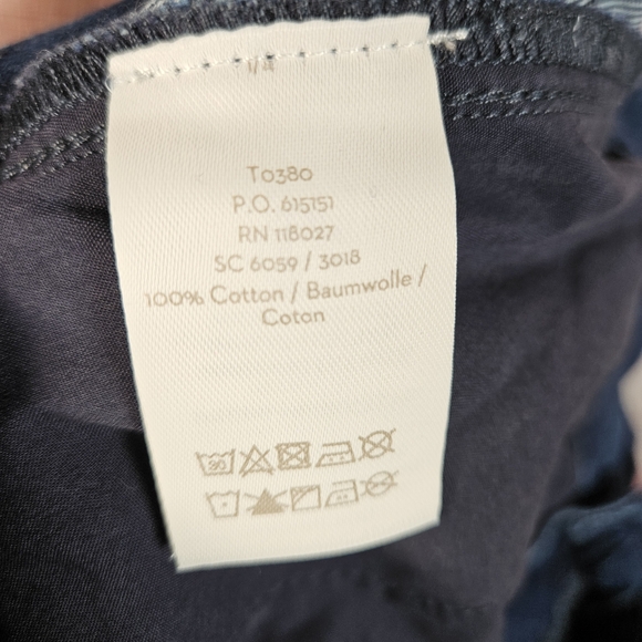 NWT Boden Cara Denim Paperbag Tie Midi Skirt - Picture 7 of 15